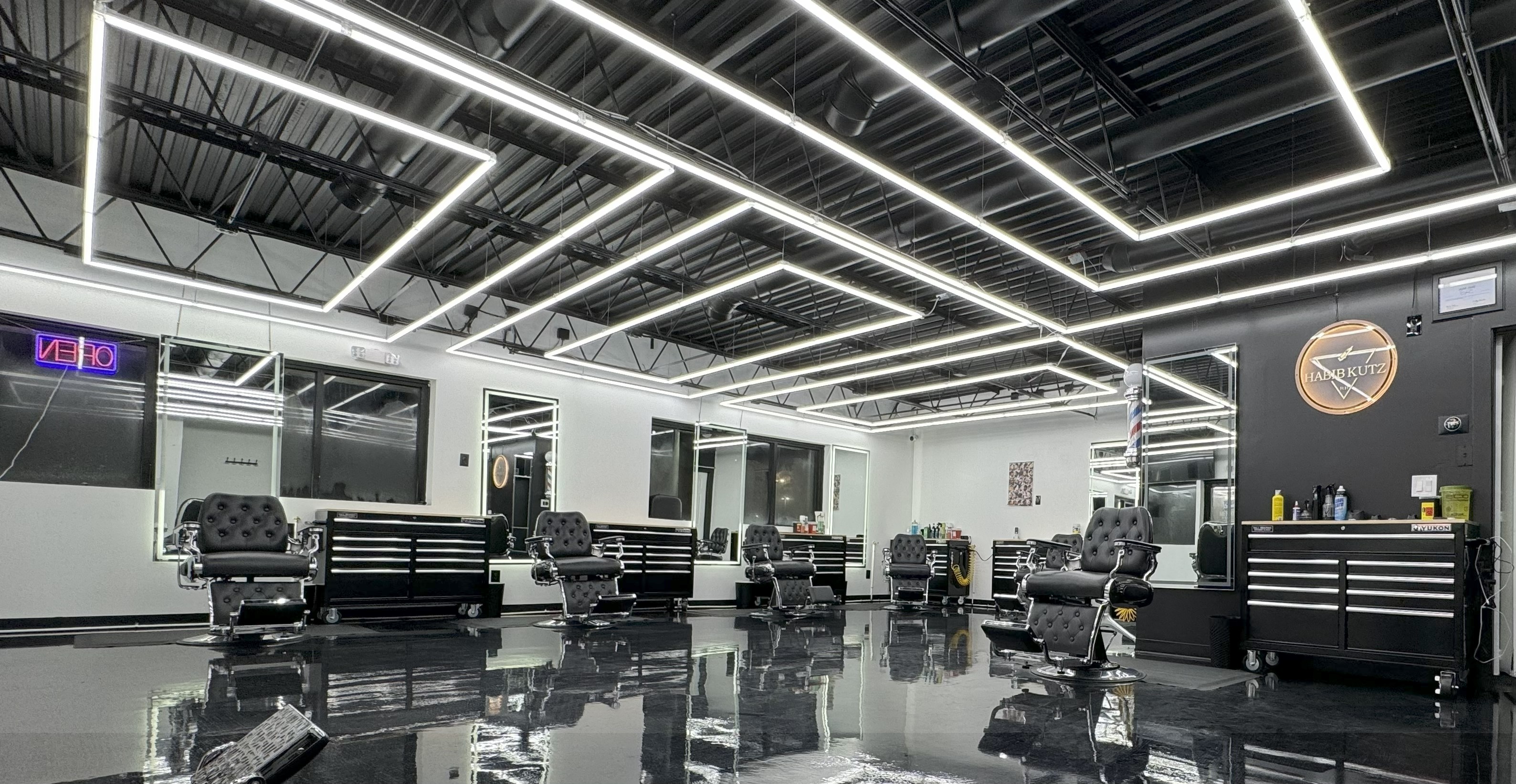 Metro Klipz Barbershop Interior
